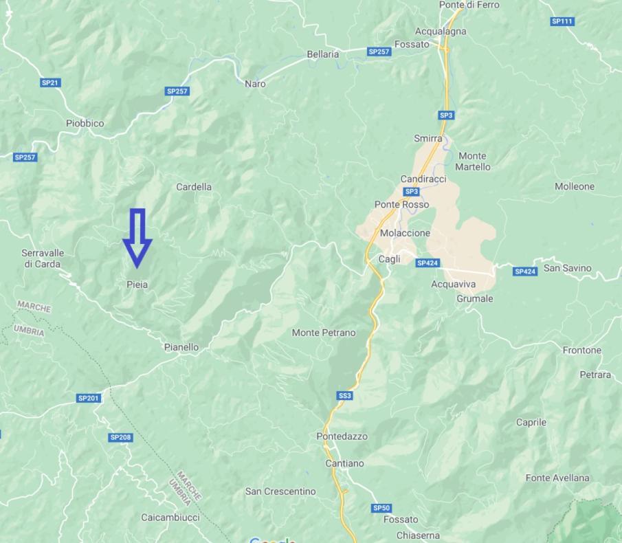 Casa Vacanze L'Arco Di Fondarca Cagli Ngoại thất bức ảnh
